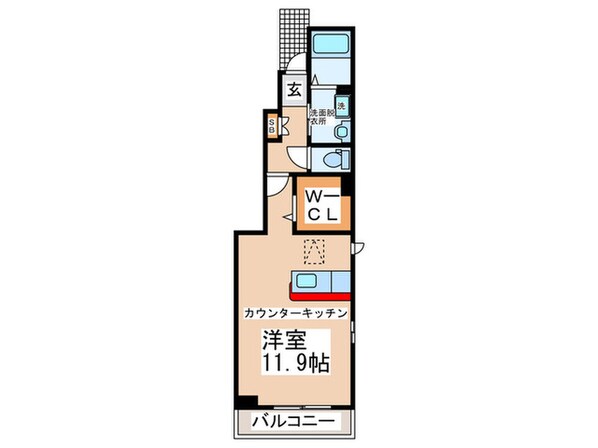 ノーブルＡの物件間取画像